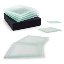 Glass Coaster Set